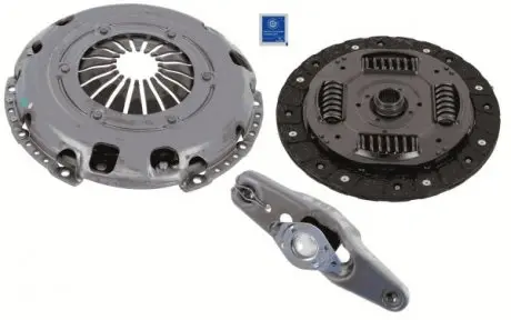 3000951575 Комплект зчеплення Skoda Roomster 1.4 TDI 06-10 (d=220mm) (+вижимний) SACHS підбір по vin на Brocar