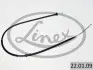 220109 Трос остановочных тормозов LINEX підбір по vin на Brocar
