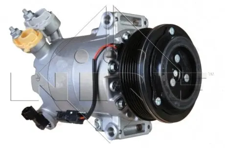 32843 Компресор кондиціонера Ford Focus/Transit/Tourneo/C-Max 1.0 EcoBoost 12- NRF підбір по vin на Brocar