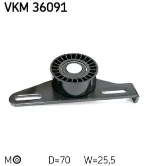VKM36091 Ролик натяжний SKF підбір по vin на Brocar