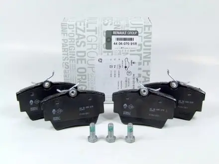 440607091R Колодки тормозные дисковые, комплект RENAULT подбор по vin на Brocar