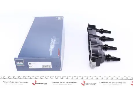 ZSE045 Катушка зажигания Citroen Berlingo/Peugeot Partner 1.6 16V 00- BERU подбор по vin на Brocar