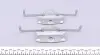 1091644 Планка суппорта (переднего) прижимная (к-кт) BMW 3 (E91/E93)/5 (E60)/7 (E65/E66/E67) 01- QUICK BRAKE підбір по vin на Brocar