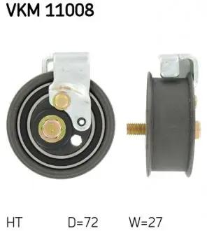 VKM11008 Натяжной ролик основной A6 1,8/ADR/ 94- SKF подбор по vin на Brocar