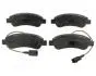 PP0609AF KLOCKI HAM. CITROEN T. JUMPER 2,0-3,0 HDI 13- JAPANPARTS підбір по vin на Brocar