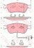 GDB1598 Гальмівні колодки, дискове гальмо (набір) TRW підбір по vin на Brocar