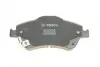 0986494638 Комплект тормозных колодок, дисковый тормоз BOSCH підбір по vin на Brocar