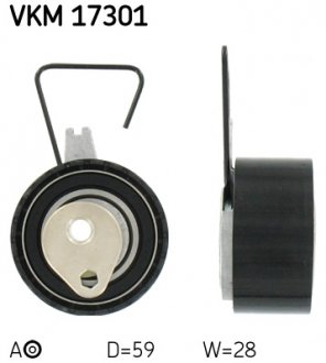 VKM17301 Ролик модуля натягувача ременя SKF підбір по vin на Brocar