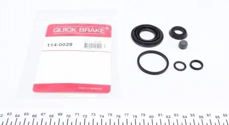 1140029 Ремкомплект супорта (заднього) Renault Kangoo 97- (d=38mm) (Bosch) QUICK BRAKE підбір по vin на Brocar