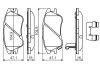 0986494630 Комплект гальмівних колодок, дискове гальмо BOSCH підбір по vin на Brocar