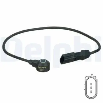 AS10215 CZUJNIK SPALANIA STUKOWEGO VW PASSAT 1,8T 01- DELPHI підбір по vin на Brocar
