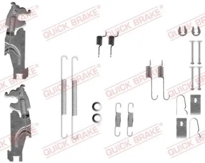 1050847S SPRĘŻYNY SZCZĘK HAM. KIA PICANTO 04- SUPERKIT QUICK BRAKE подбор по vin на Brocar