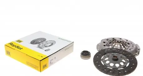 624333000 Комплект зчеплення Audi A4/A6 2.0 TFSI/3.0 01-11 (d=240mm) (+вижимний) LUK підбір по vin на Brocar