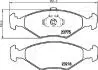 PA0223AF Тормозные колодки FIAT P. FIORINO/PALIO/ALBEA 93-09 JAPANPARTS підбір по vin на Brocar
