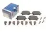 0986494731 Колодки тормозные (задние) Audi A6/VW Passat/CC 1.8TSI/2.0TDI 05- BOSCH підбір по vin на Brocar