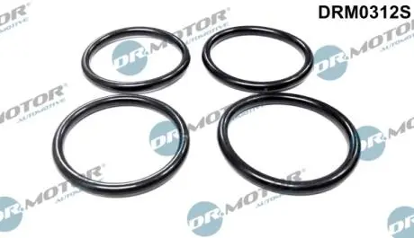 DRM0312S Комплект прокладок гумових DR.MOTOR підбір по vin на Brocar