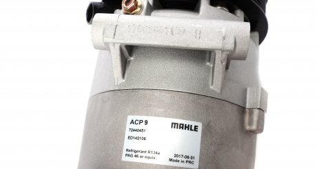 ACP8000S Компресор кондиціонера Renault Grand Scenic II/Megane II 1.9dCi/2.0 02-09 (CVC6) = ACP 9 MAHLE / KNECHT підбір по vin на Brocar
