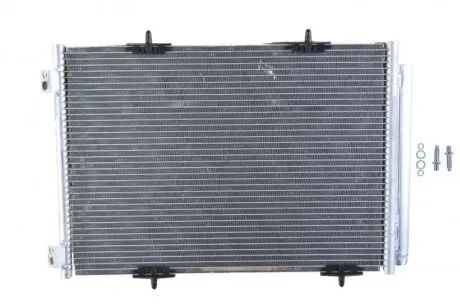 35779 Радіатор кондиціонера Citroen C2/C3/Peugeot 206/207 1.1-1.6D 02- NRF підбір по vin на Brocar