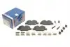 Комплект тормозных колодок, дисковый тормоз 0 986 494 603