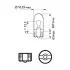 13961B2 Автолампа Philips 13961B2 W5W W2, 1x9, 5d 5 W прозора PHILIPS підбір по vin на Brocar