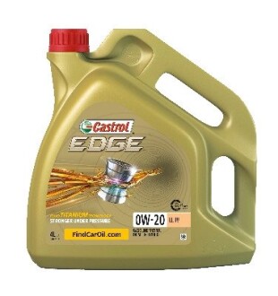 15B6C4 OLEJ CASTROL 0W20 4L EDGE LL IV 508.00 509.00 CASTROL подбор по vin на Brocar