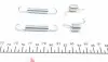1050657 Комплект пружинок колодок ручника Renault Megane I -03 (203x38) Bendix QUICK BRAKE підбір по vin на Brocar