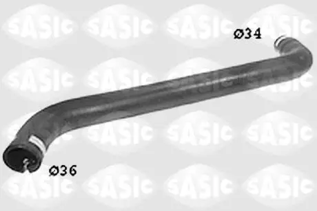 SWH6608 Шланг радиатора SASIC подбор по vin на Brocar