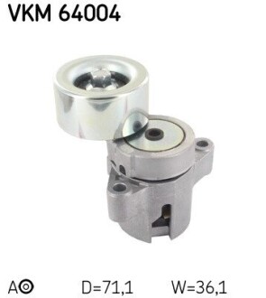 VKM64004 Натяжний ролик SKF подбор по vin на Brocar