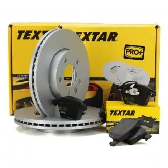 92279505 Диск гальмівний (передній) VW T6/Multivan VI 15-/Touareg 02-10 (308x29.5) PRO+ TEXTAR підбір по vin на Brocar