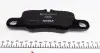 2455402 Колодки тормозные (задние) Porsche Panamera 09- (Brembo) TEXTAR підбір по vin на Brocar