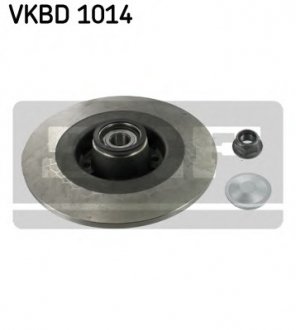 VKBD1014 Тормозной диск с подшипником SKF подбор по vin на Brocar