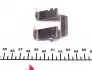 0252344616PD Колодки тормозные (задние) VW T4 98-00- R16 (с датчиками) MEYLE підбір по vin на Brocar
