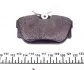 0252344616PD Колодки тормозные (задние) VW T4 98-00- R16 (с датчиками) MEYLE підбір по vin на Brocar