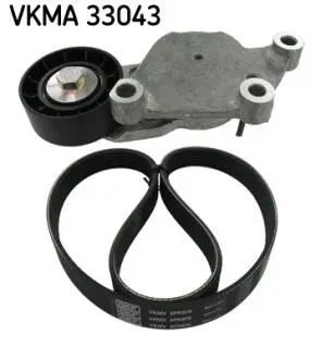 VKMA33043 Поликлиновой ременный комплект SKF підбір по vin на Brocar