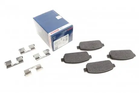 0986494634 Комплект тормозных колодок, дисковый тормоз BOSCH подбор по vin на Brocar