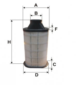 93226E Фільтр повітря WIX FILTERS підбір по vin на Brocar