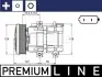 Компресор кондиціонера Ford Transit 2.4D/3.2D 00-14 ACP 855 000P