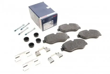 0986494582 Комплект гальмівних колодок, дискове гальмо BOSCH підбір по vin на Brocar