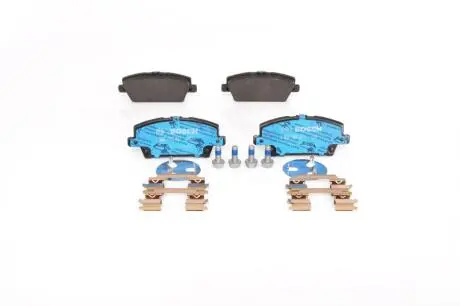 0986494611 Комплект гальмівних колодок, дискове гальмо BOSCH підбір по vin на Brocar