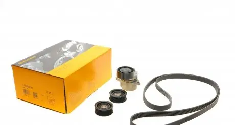 6PK2260K1 Комплект ременя генератора MB Sprinter/Vito CDI 98- (6PK2260) CONTITECH підбір по vin на Brocar