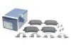 0986494637 Комплект тормозных колодок, дисковый тормоз BOSCH підбір по vin на Brocar