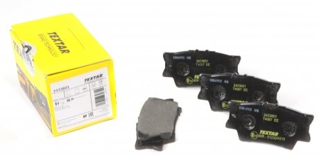 2433801 Колодки гальмівні (задні) Toyota Camry/Rav4/Lexus ES 06- (Akebono) TEXTAR підбір по vin на Brocar