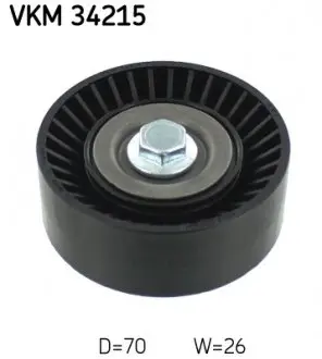 VKM34215 Ролик натяжний Mondeo, Focus, C-Max 1.5/1.6 EcoBoost SKF підбір по vin на Brocar