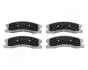 PA090AF Тормозные колодки передн.Grand Cherokee II 02- JAPANPARTS підбір по vin на Brocar
