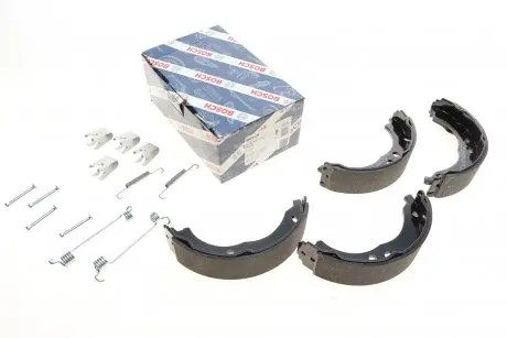 0986487726 Щеки ручного торм. CITROEN Jumper 06- (+креп.) BOSCH подбор по vin на Brocar