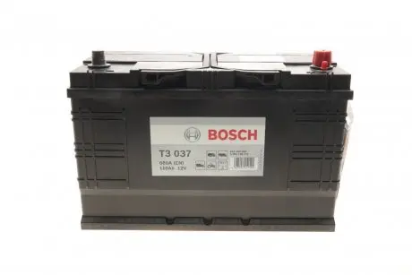 0092T30371 Аккумуляторная батарея 110Ah/680A (346x173x236/+R/B01) BOSCH підбір по vin на Brocar