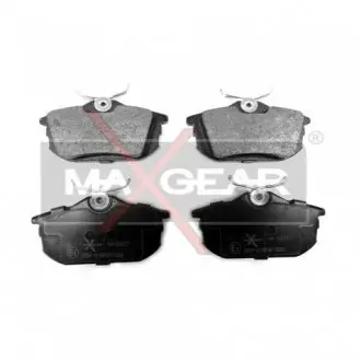190427 Комплект тормозных колодок, дисковый тормоз MAXGEAR подбор по vin на Brocar