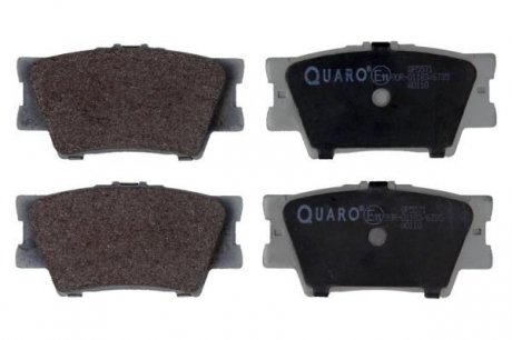 QP5571 Комплект гальмівних колодок, дискове гальмо QUARO підбір по vin на Brocar