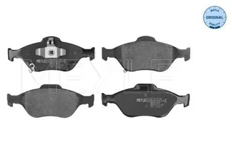 0252320217W Колодки гальмівні (передні) Toyota Yaris 05- MEYLE підбір по vin на Brocar