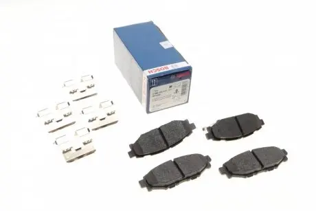 0986494444 Колодки тормозные (задние) Subaru Forester/Impreza 08-/Legacy 03-14/Outback 03-/Toyota GT 12- BOSCH подбор по vin на Brocar